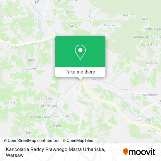 Kancelaria Radcy Prawnego Marta Urbańska map