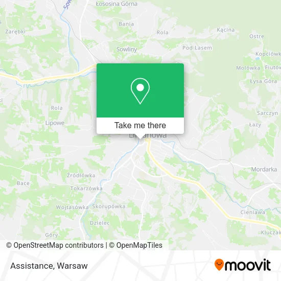 Карта Assistance