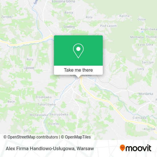 Alex Firma Handlowo-Usługowa map