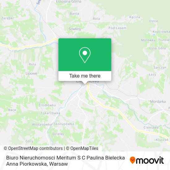 Biuro Nieruchomosci Meritum S C Paulina Bielecka Anna Piorkowska map