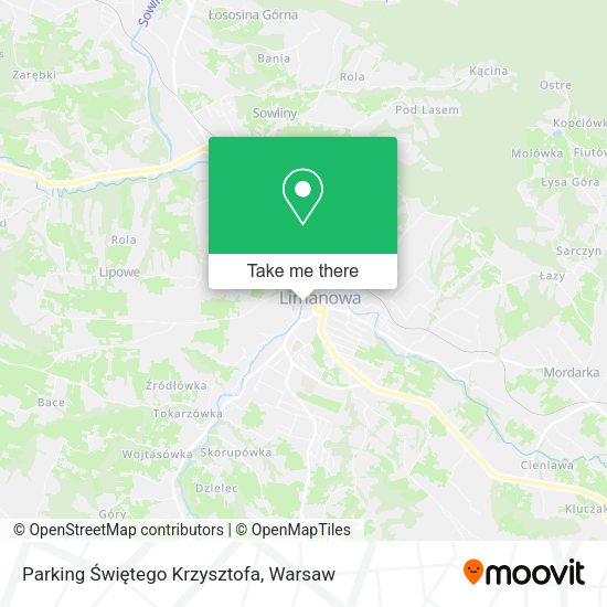 Parking Świętego Krzysztofa map