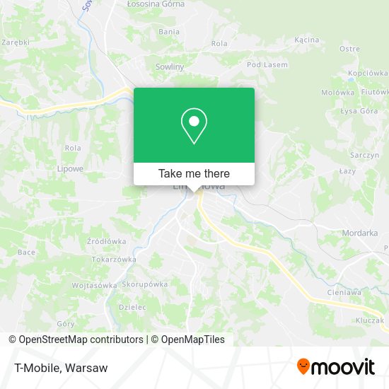 T-Mobile map