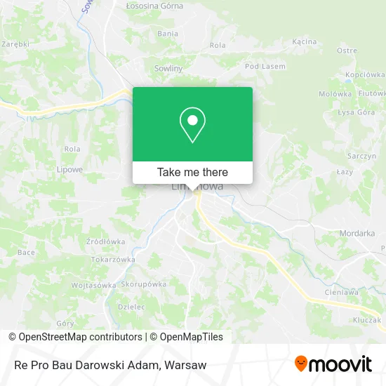 Карта Re Pro Bau Darowski Adam