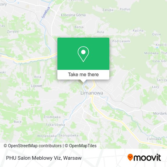 PHU Salon Meblowy Viz map