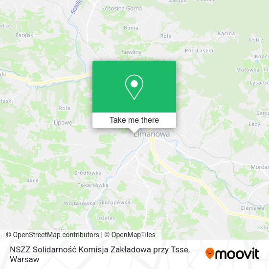 NSZZ Solidarność Komisja Zakładowa przy Tsse map