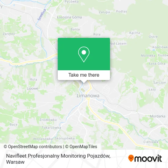 Карта Navifleet Profesjonalny Monitoring Pojazdów