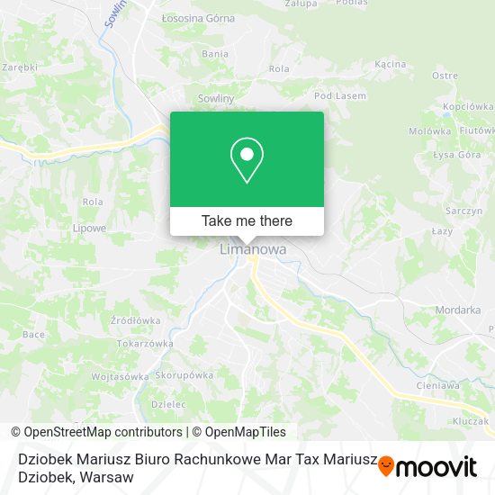 Dziobek Mariusz Biuro Rachunkowe Mar Tax Mariusz Dziobek map