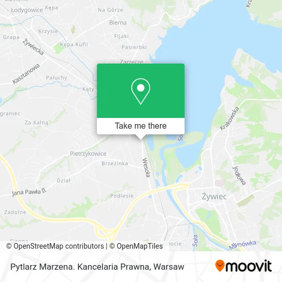 Карта Pytlarz Marzena. Kancelaria Prawna