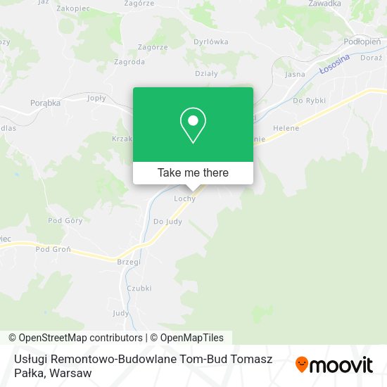 Usługi Remontowo-Budowlane Tom-Bud Tomasz Pałka map