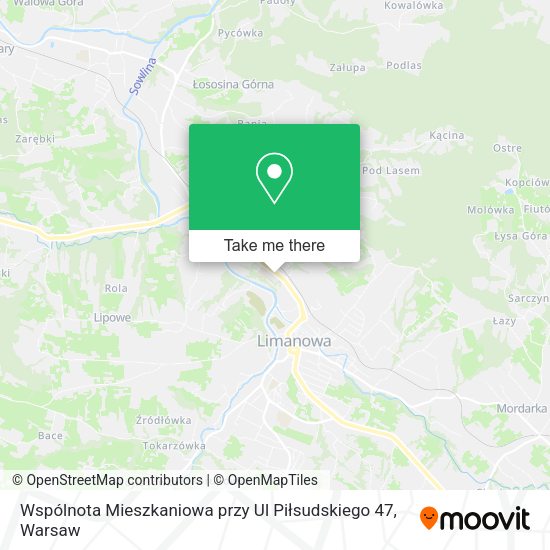 Wspólnota Mieszkaniowa przy Ul Piłsudskiego 47 map