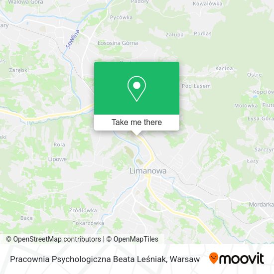 Pracownia Psychologiczna Beata Leśniak map