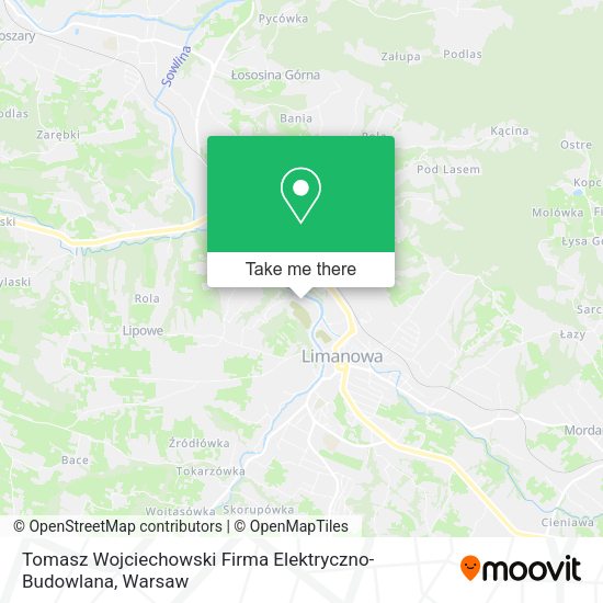 Tomasz Wojciechowski Firma Elektryczno-Budowlana map