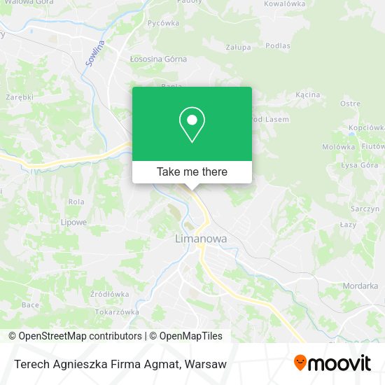 Terech Agnieszka Firma Agmat map