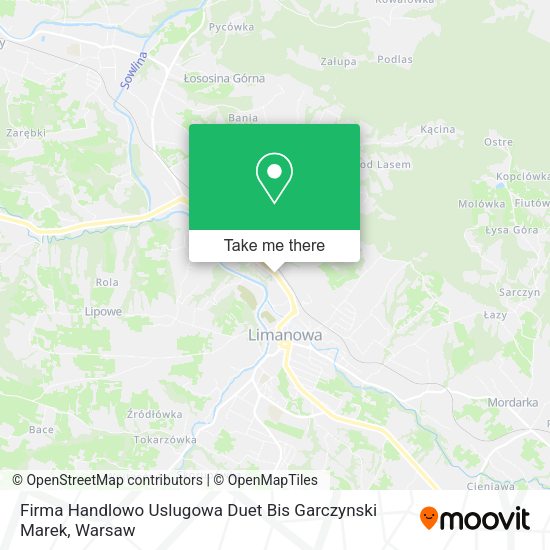 Firma Handlowo Uslugowa Duet Bis Garczynski Marek map