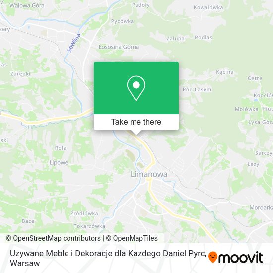 Uzywane Meble i Dekoracje dla Kazdego Daniel Pyrc map