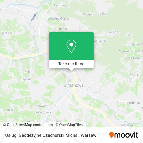 Usługi Geodezyjne Czachurski Michał map