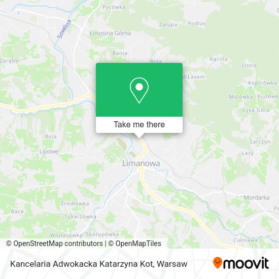 Kancelaria Adwokacka Katarzyna Kot map