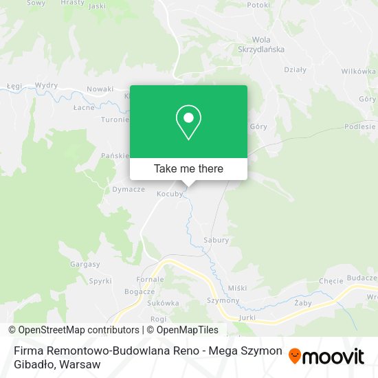 Firma Remontowo-Budowlana Reno - Mega Szymon Gibadło map