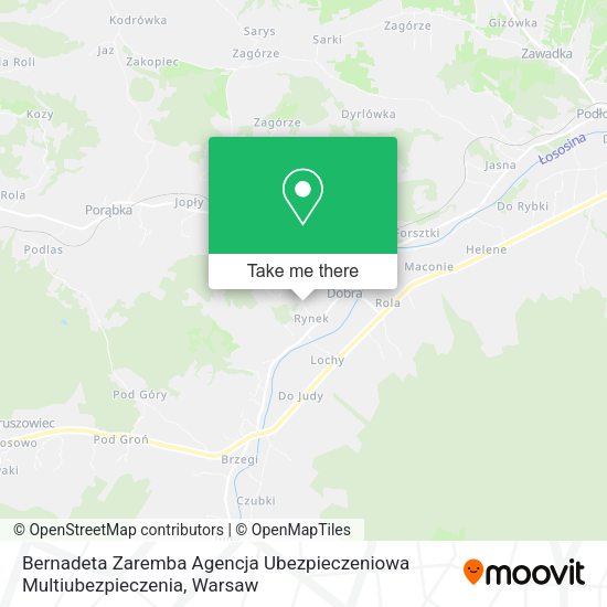 Bernadeta Zaremba Agencja Ubezpieczeniowa Multiubezpieczenia map