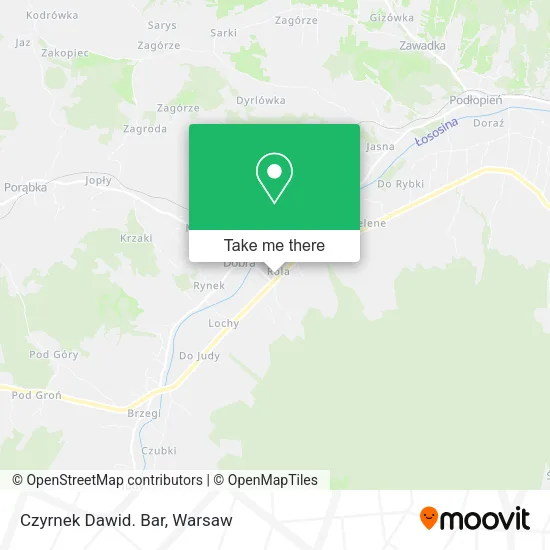 Czyrnek Dawid. Bar map
