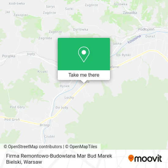 Firma Remontowo-Budowlana Mar Bud Marek Bielski map