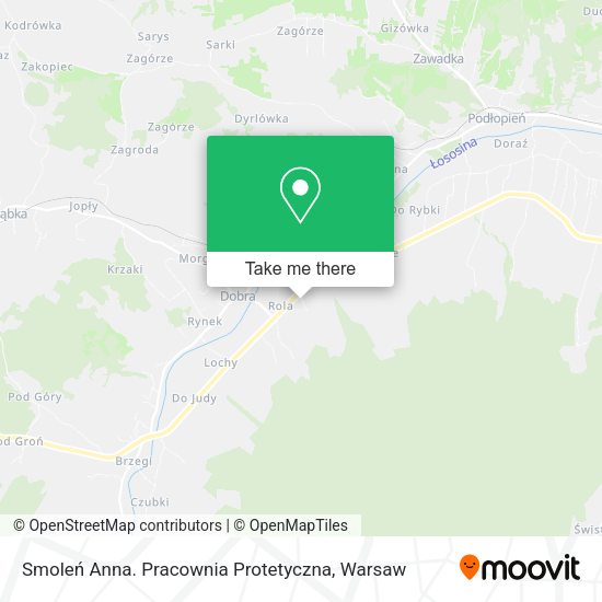 Smoleń Anna. Pracownia Protetyczna map