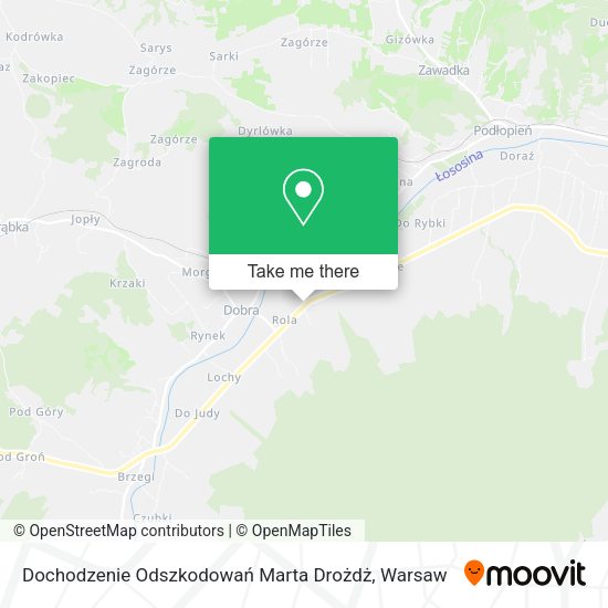 Dochodzenie Odszkodowań Marta Drożdż map