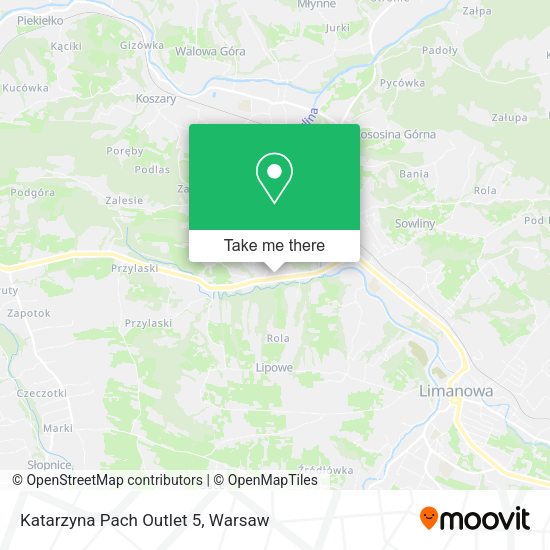 Katarzyna Pach Outlet 5 map