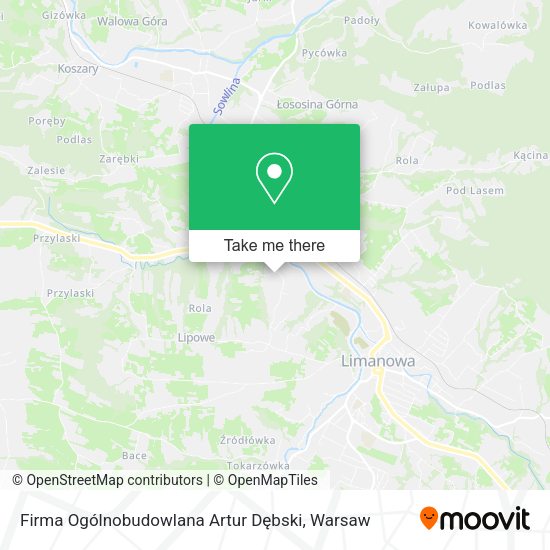 Firma Ogólnobudowlana Artur Dębski map