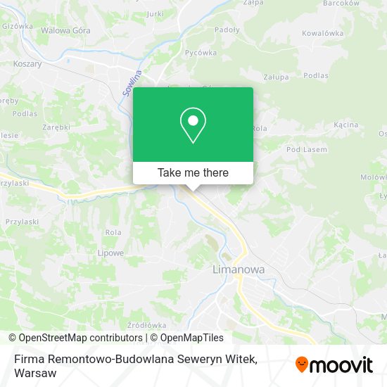 Firma Remontowo-Budowlana Seweryn Witek map