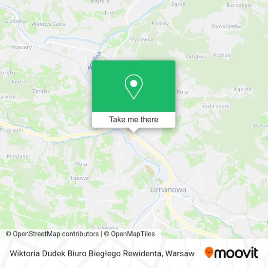 Wiktoria Dudek Biuro Biegłego Rewidenta map