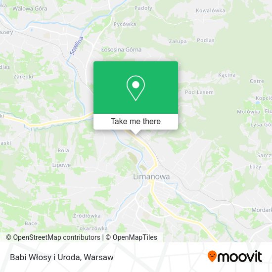 Babi Włosy i Uroda map