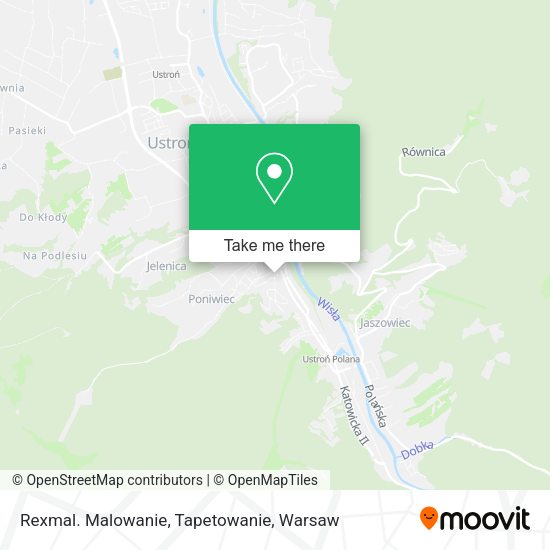 Rexmal. Malowanie, Tapetowanie map