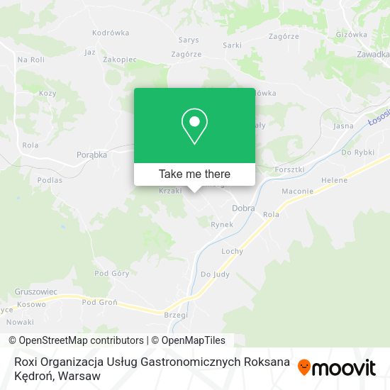 Roxi Organizacja Usług Gastronomicznych Roksana Kędroń map