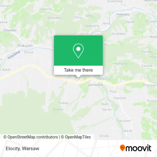 Карта Elocity