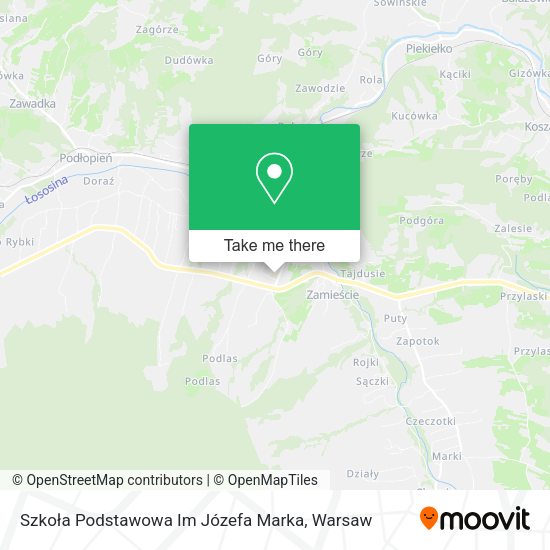 Szkoła Podstawowa Im Józefa Marka map