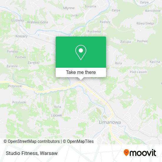 Studio Fitness map