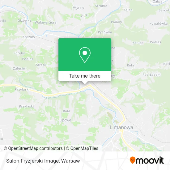 Карта Salon Fryzjerski Image