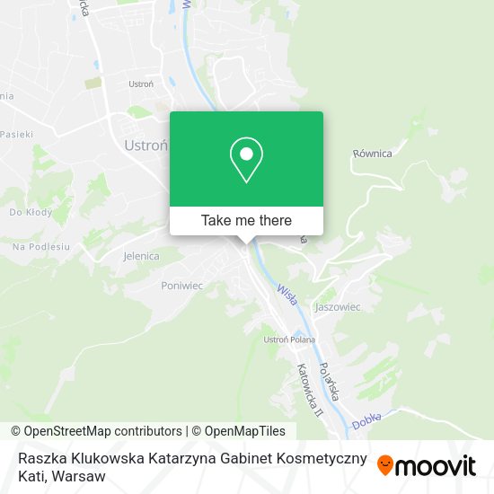 Raszka Klukowska Katarzyna Gabinet Kosmetyczny Kati map