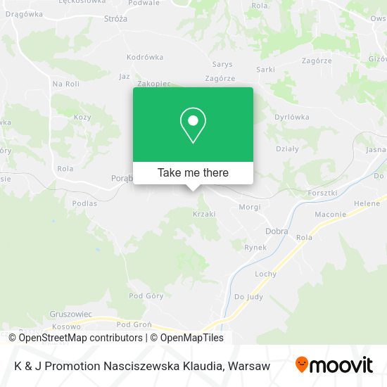 K & J Promotion Nasciszewska Klaudia map