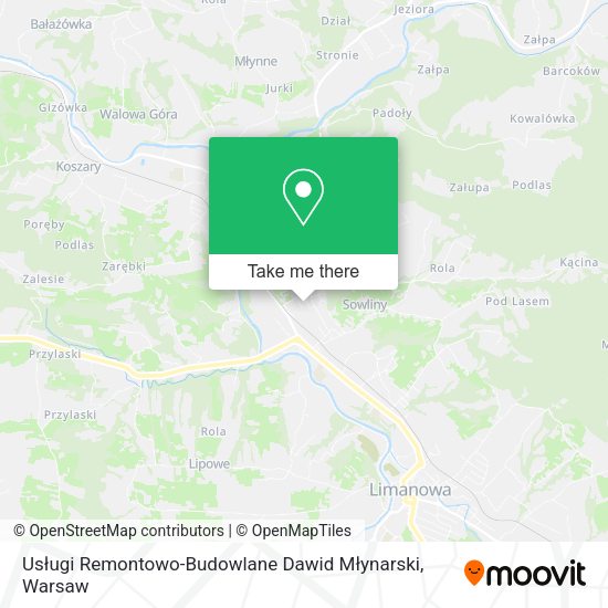 Usługi Remontowo-Budowlane Dawid Młynarski map