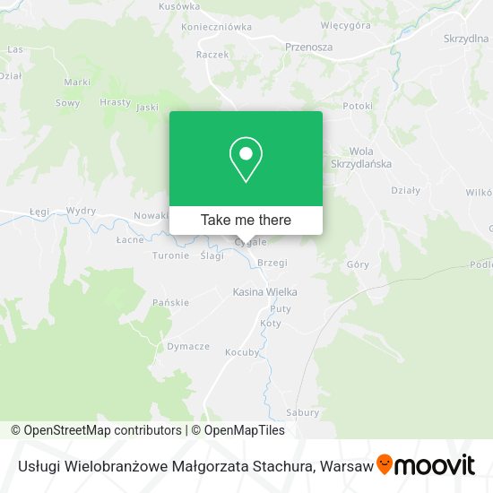 Usługi Wielobranżowe Małgorzata Stachura map