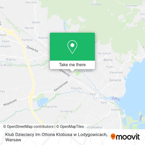 Klub Dzieciecy Im Ottona Klobusa w Lodygowicach map