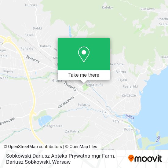 Sobkowski Dariusz Apteka Prywatna mgr Farm. Dariusz Sobkowski map