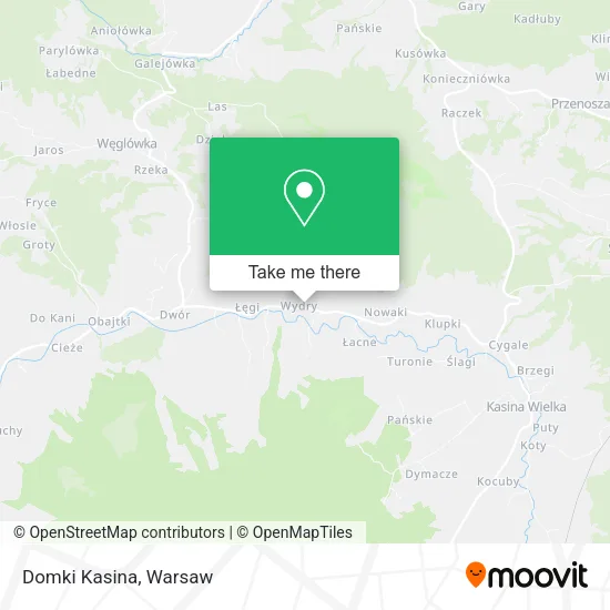 Карта Domki Kasina