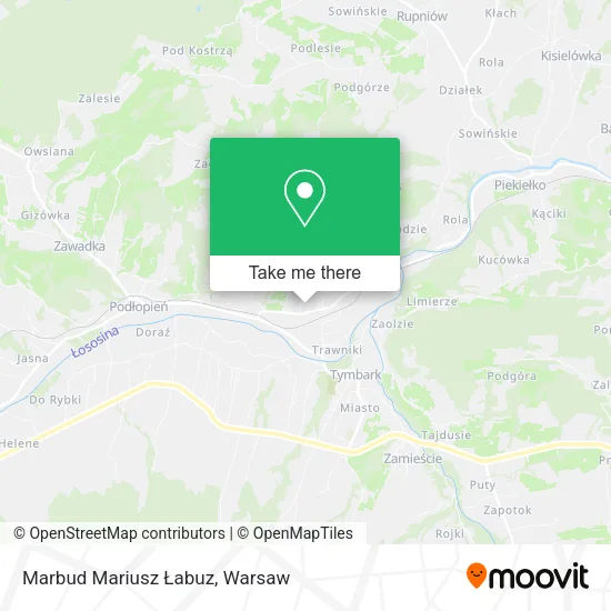 Marbud Mariusz Łabuz map
