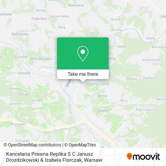 Kancelaria Prawna Replika S C Janusz Drozdzikowski & Izabela Florczak map