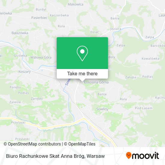 Biuro Rachunkowe Skat Anna Bróg map