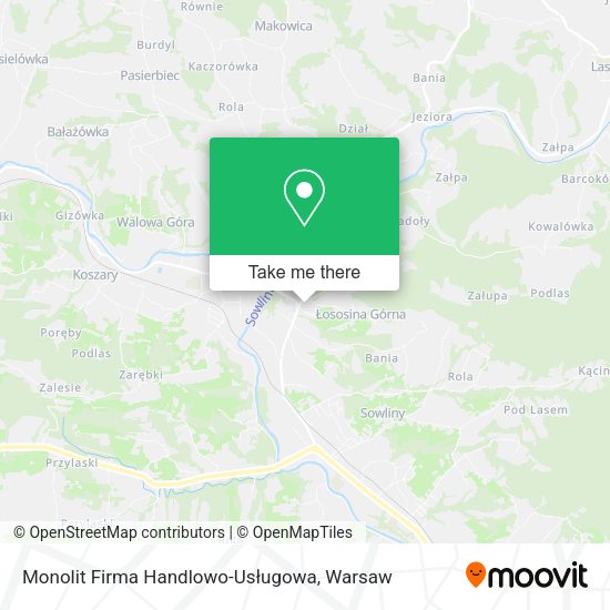 Monolit Firma Handlowo-Usługowa map