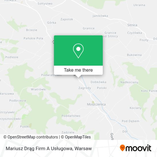 Mariusz Drąg Firm A Usługowa map